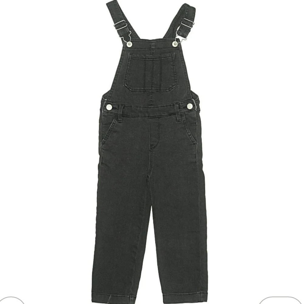 OshKosh Black Wash Denim Overalls
